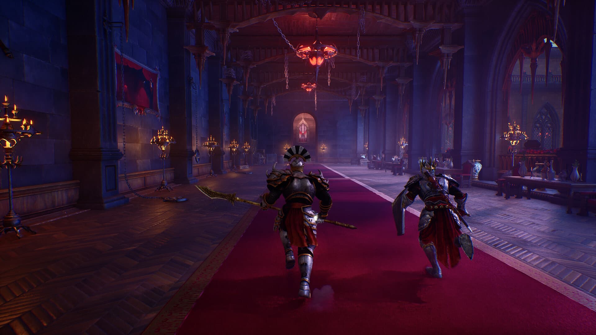 Official Crimson Moon game scene in the fallen city of Gildenarch